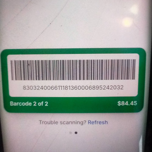 deposit bacode scan